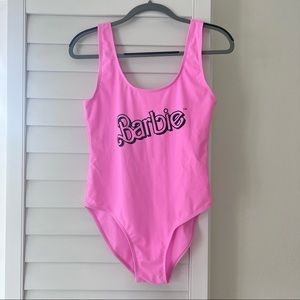 Barbie swimsuit bubblegum size L